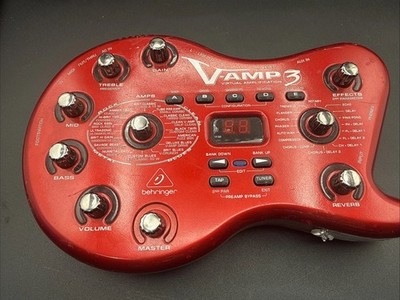 Behringer VAMP3 Multi-Effects Guitar Effect Pedal No Power Cable