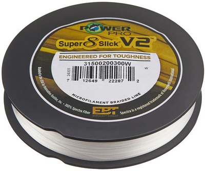 #ad Power Pro Super8Slick V2 White Braided Line Filler Spools 300 Yards $52.38