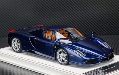 Ferrari Enzo (Gloss Metallic Dark Blue) [Davis & Giovanni] 1:18