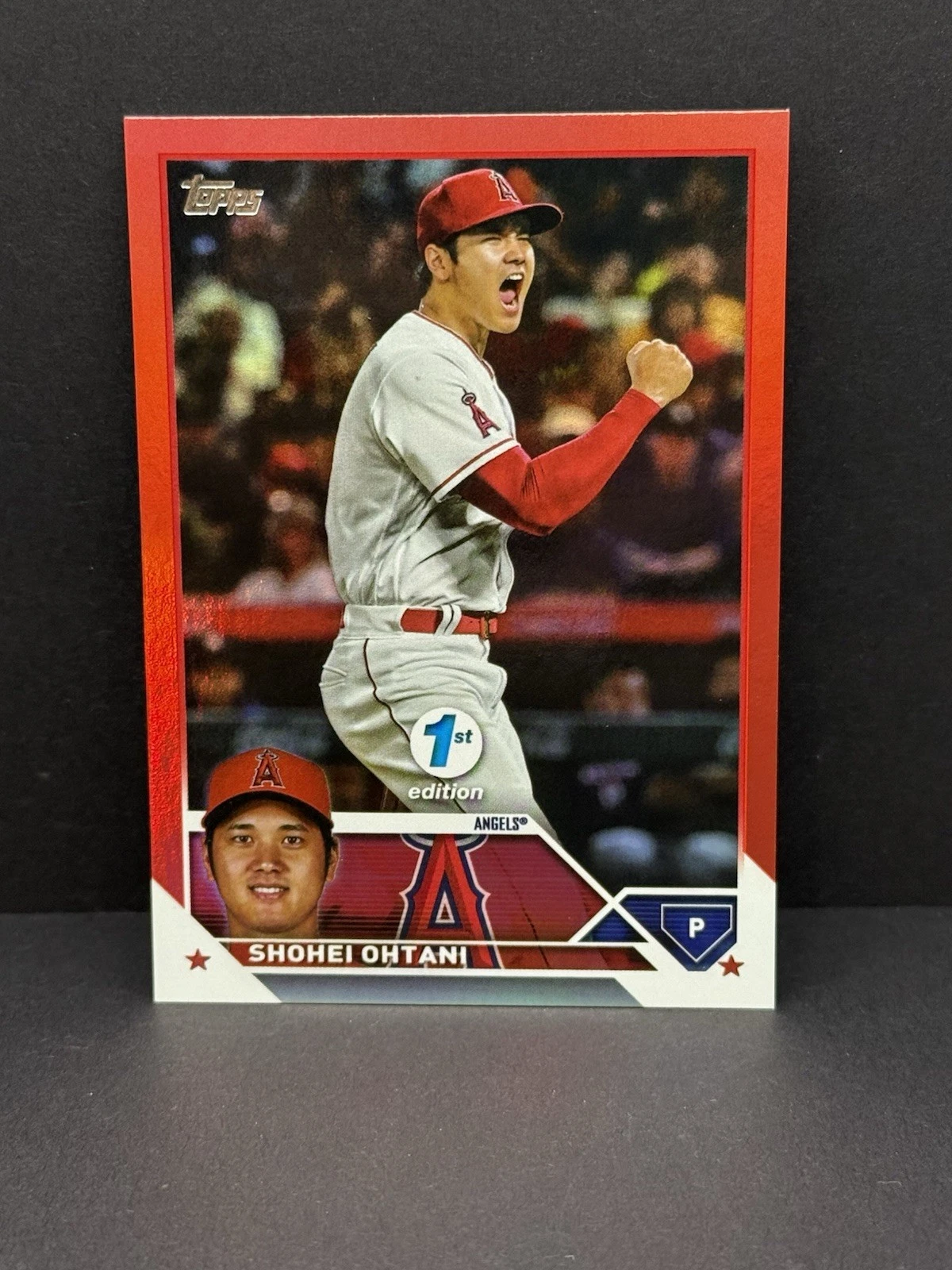 Shohei Ohtani trading card