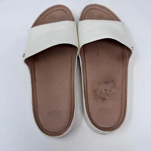 Sandalo Ugg donna 8 5 slip on Jane crema verniciata