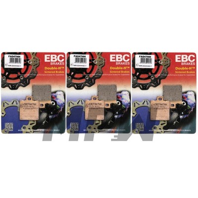Ducati 500 Pantah 1979 EBC FA047HH Double-H Sintered Brake Pads Kit Front & Rear