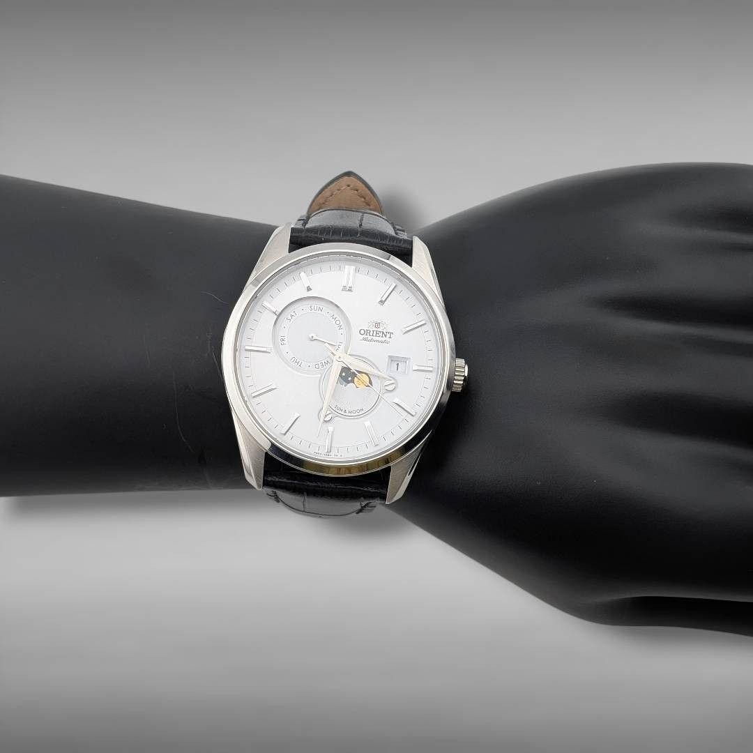 Orient Sun & Moon Skeleton Automatic Watch 41mm F… - image 2