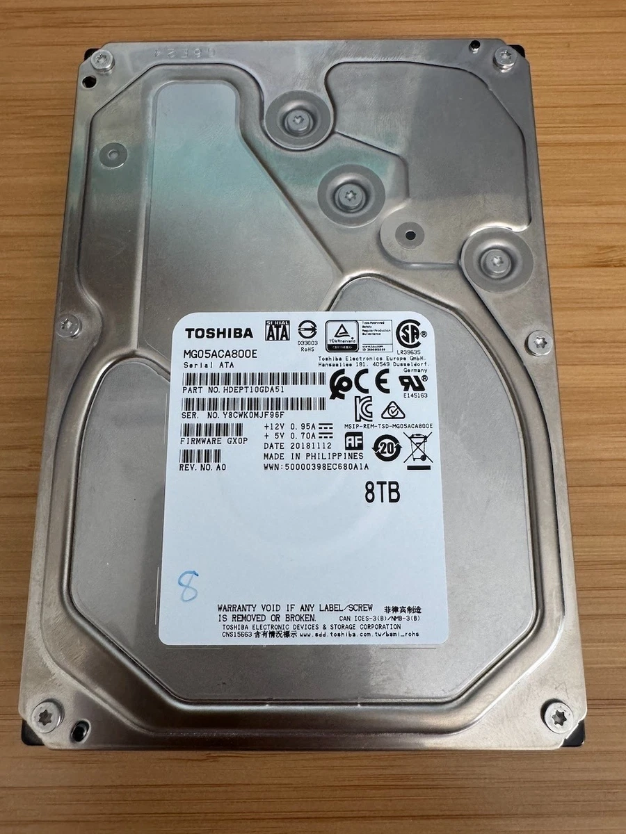 Toshiba SATA III 8 TB Internal Hard Disk Drives for sale | eBay