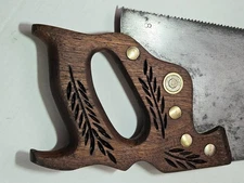 Vintage Craftsman 26" Full Taper Ground Crosscut Hand Saw RESTORED