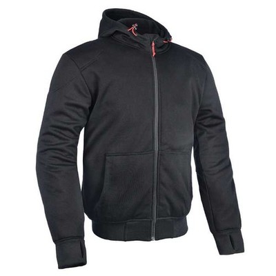 Oxford Super Hoodie 2 Herren Motorrad Bike Kapuzenoberteil Hoody Tech schwarz