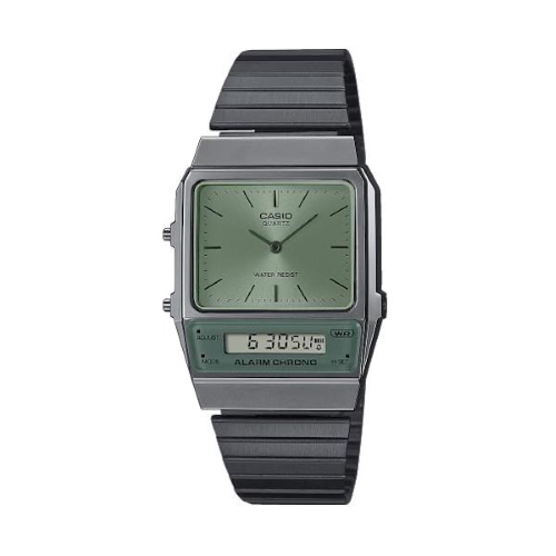 CASIO COLLECTION & VINTAGE CASIO VINTAGE Mod. EDGY COLLECTION - FOREST GREEN