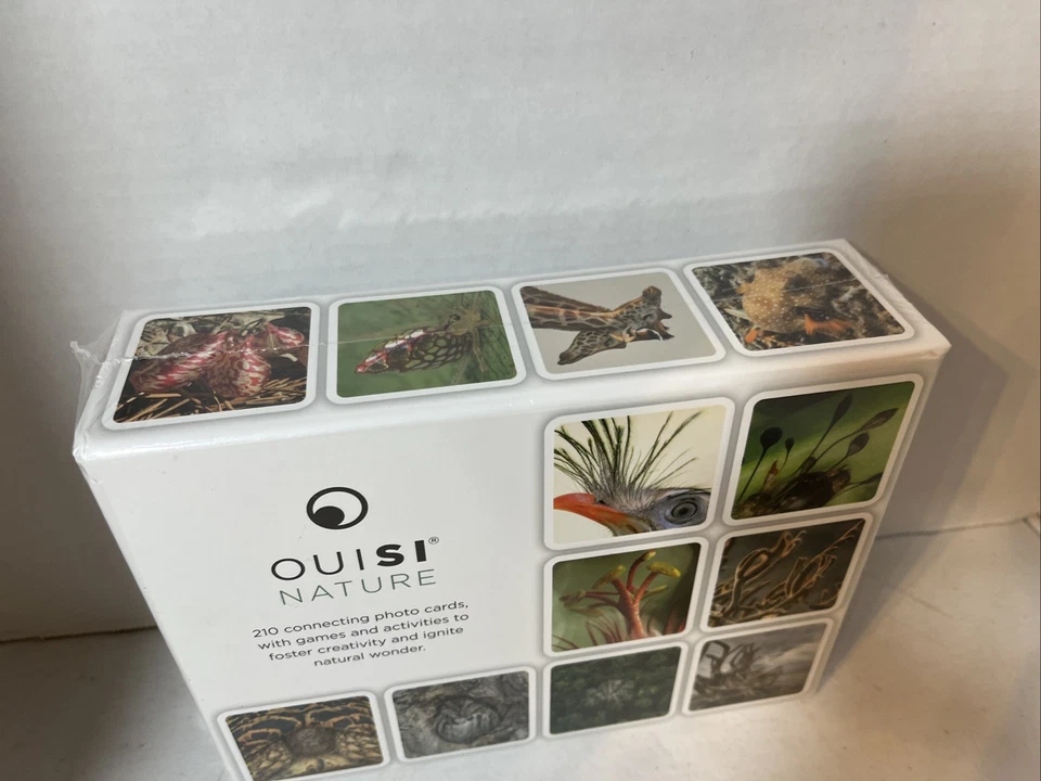 NIB 2021 OuiSi Game of Visual Connection Nature 210 Photo Cards New Sealed - Image 2 of 4