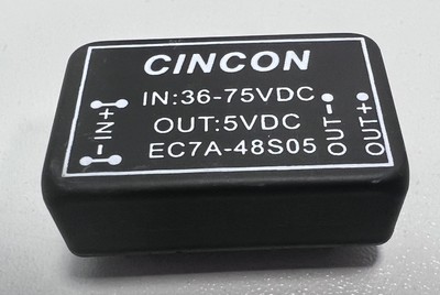1pcs EC7A-48S05 DC-DC Converter   48V Input to 5V Output   15W   Original OEM