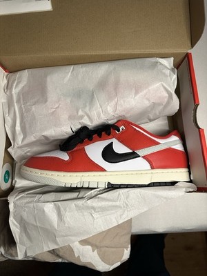 Nike Dunk Low Retro Nike ID Chicago Red Sneaker Sportschuhe NEU EU 43 US 9.5