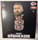Travis Kelce K.C. Chiefs Super Bowl LVIII Champs Ring Bighead Bobble 157 /2024 ￼