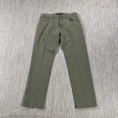Mavi Premium Jeans Men's 33X32 Dark Wash Green Stretch Denim Zach Straight Leg