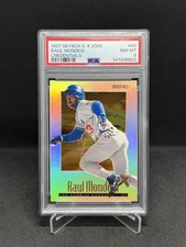 Raul Mondesi 1997 Skybox Credentials /299 E-X2000 Psa 8 Dodgers #80