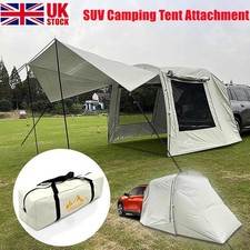 Large SUV Camping Tent Outdoor Car Tent with Awning Waterproof for 4 Person UK