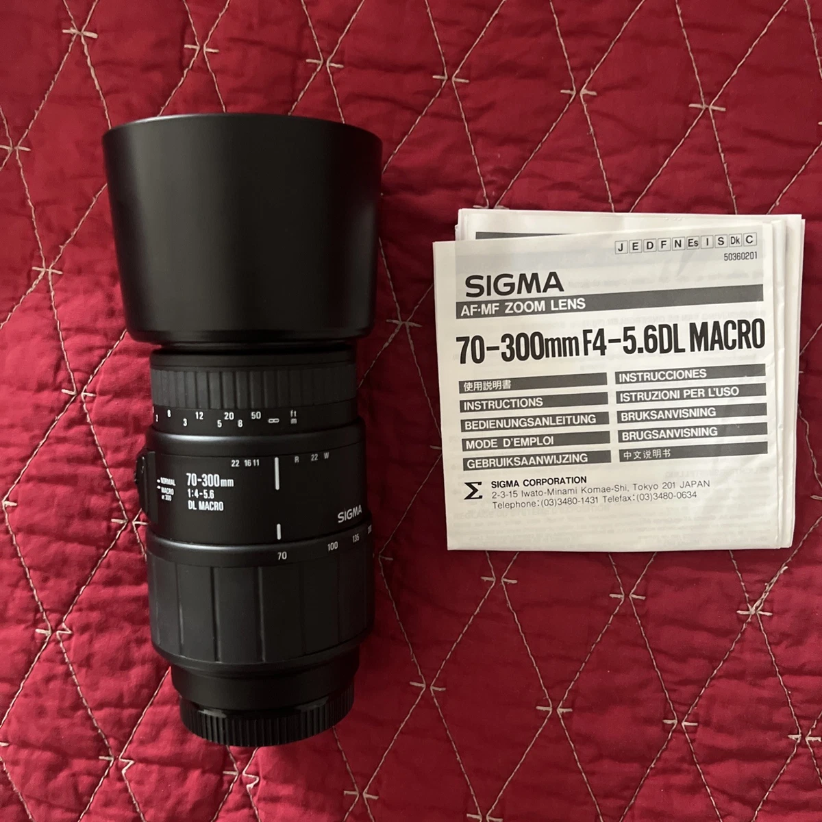 Sigma 70-300mm Camera Lenses for Minolta for sale | eBay