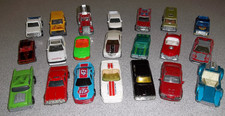 Mixed LOT of 21 Vintage Hot Wheels Matchbox Mattel Diecast Cars