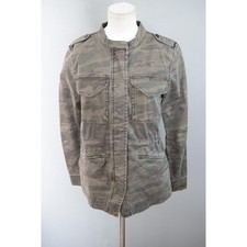 Sanctuary Small Camo Utility Jacket Military Style Pockets New Anthropologie