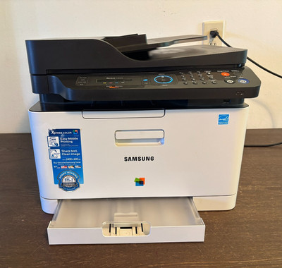 2015 Samsung Xpress C480FW All-in-One Color Laser Printer TESTED WORKS