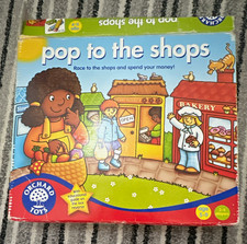 Orchard Toys Pop to the Shops Shopping Board Game Educational 2 Players Age 5-9