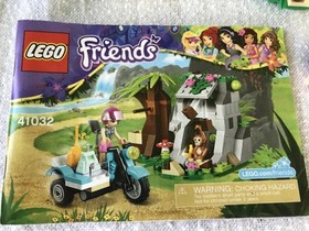 LEGO FRIENDS: First Aid Jungle Bike (41032) Complete