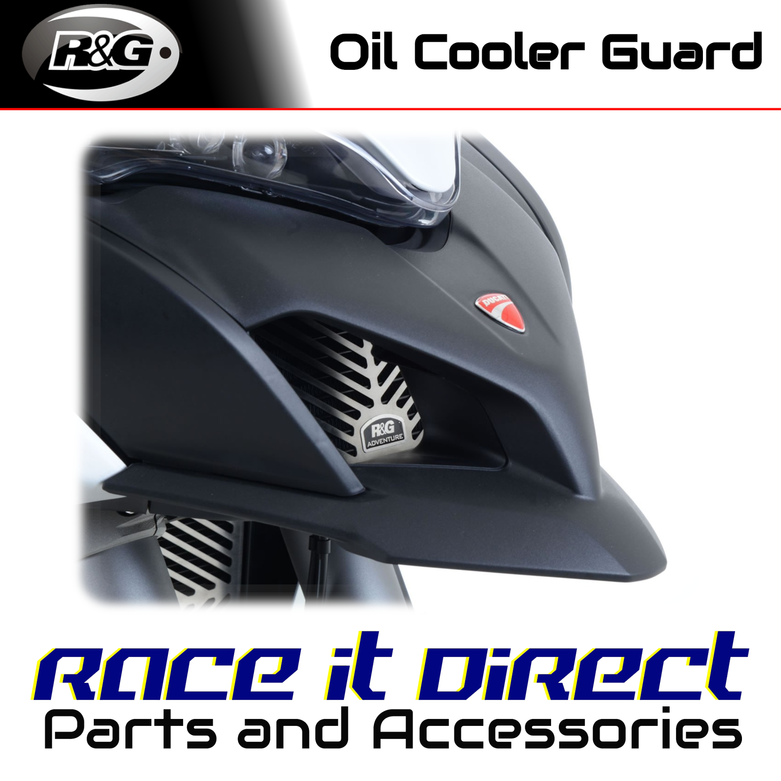 Oil Cooler Guards for Ducati Multistrada 1260S 2018-2020 Stainless Steel R&G