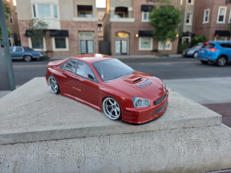 200mm 1/10 Custom Paint SUBARU 4Tec-2 drift RDS DC10 YD2 MST TT02 Body Only - Image 4 of 4