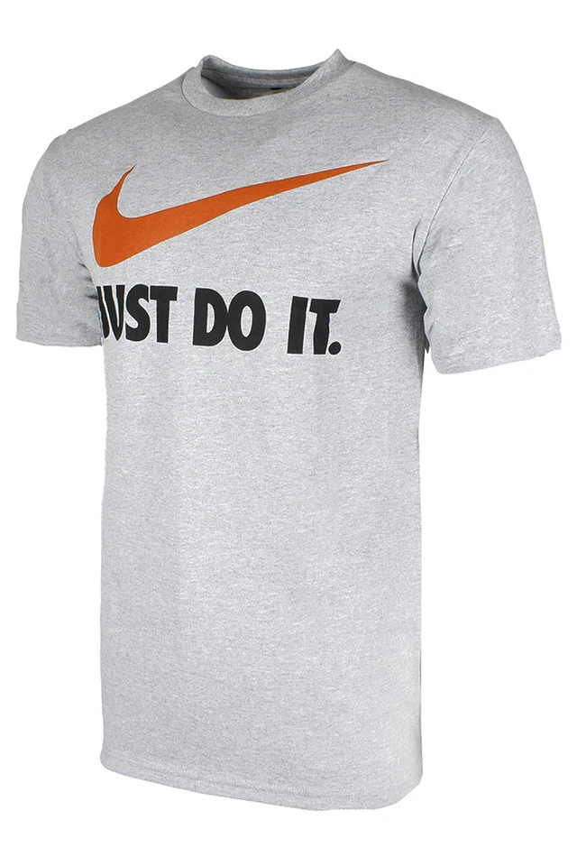 耐克男式 Active Wear Just Do It Swoosh 图形运动锻炼健身房 T 恤 — 第 4/4 张图片