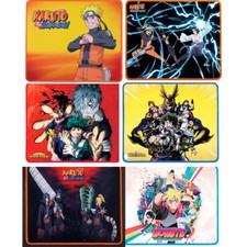 PC Mousepad Maus Mouse Mauspad Unterlage Mikrofaser 3D Motiv Anime Figuren