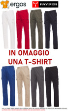 Payper FOREST Pantalone Uomo con Tasche Laterali Cotone Da Lavoro Caccia Pesca