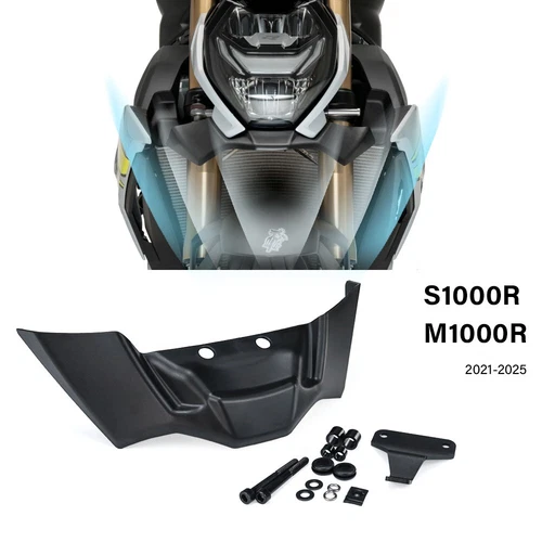 Alerones frontales de carga aerodinámica deflector de carenado delantero para BMW S 1000R M1000R S1000R - Imagen 2 de 13