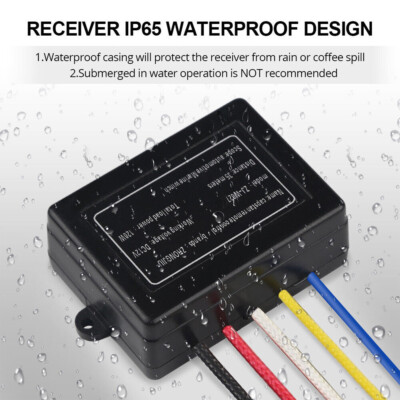 12V 500A Winch Solenoid Relay Contactor + Winch Control For ATV