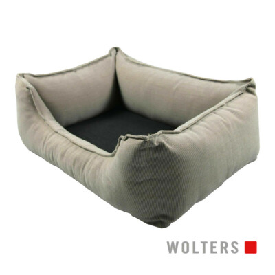 Wolters Cat & Dog Dog Lounge Noble Stripes 30°Celsius beige/granit 60x45cm Gr.S