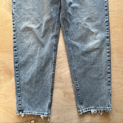 Vintage Levis Silver Tab Jeans 37 Blue 90s Baggy Skater Workwear