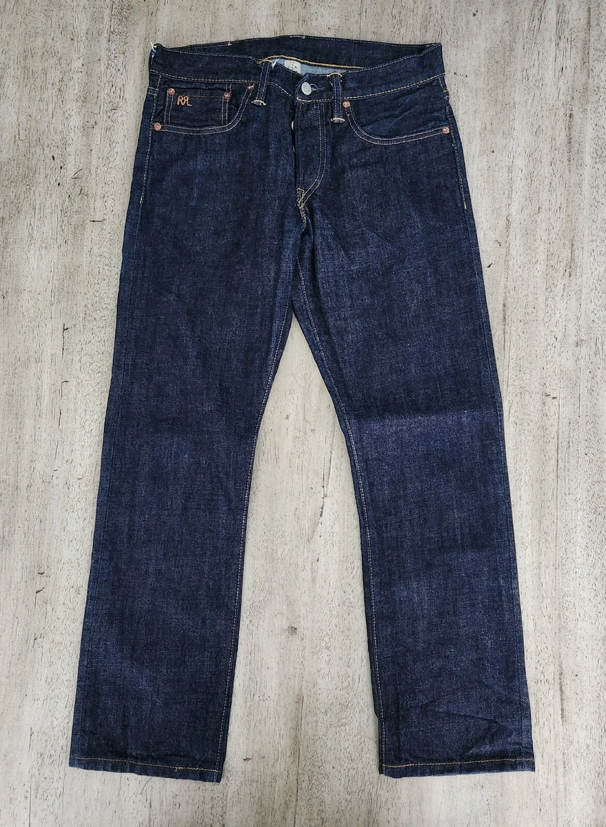 RRL Ralph Lauren Double RL Japanese Woven Selvedge Denim Jeans