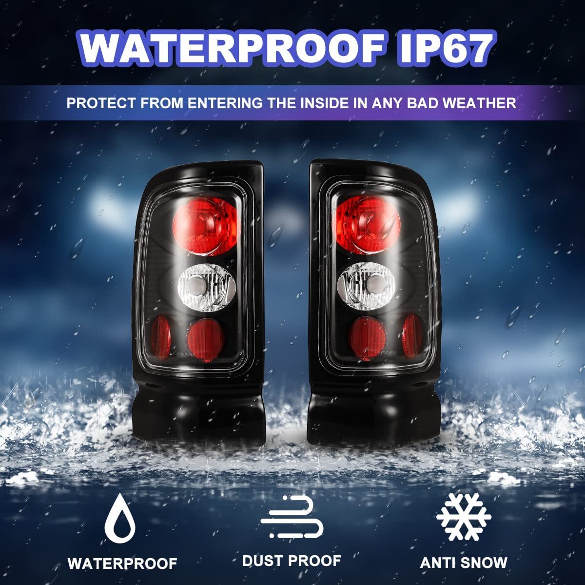 Di-autoparts 90-day Warranty Tailgate Cable Set For 1994-2001 Dodge Ram 1500 & 1994-2002 Ram 2500/3500 Pickup Trucks Tailgate Cable Replacement Set - Foto 2