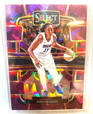 TINA CHARLES 2024 WNBA SELECT Purple Ice Prizm Dream #31 /149 - JERSEY # MATCH