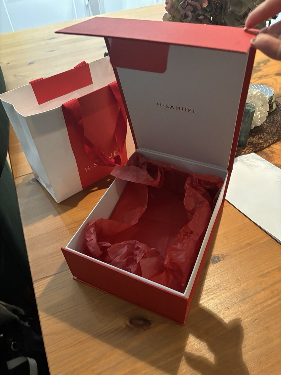 H Samuel Gift Box | eBay UK