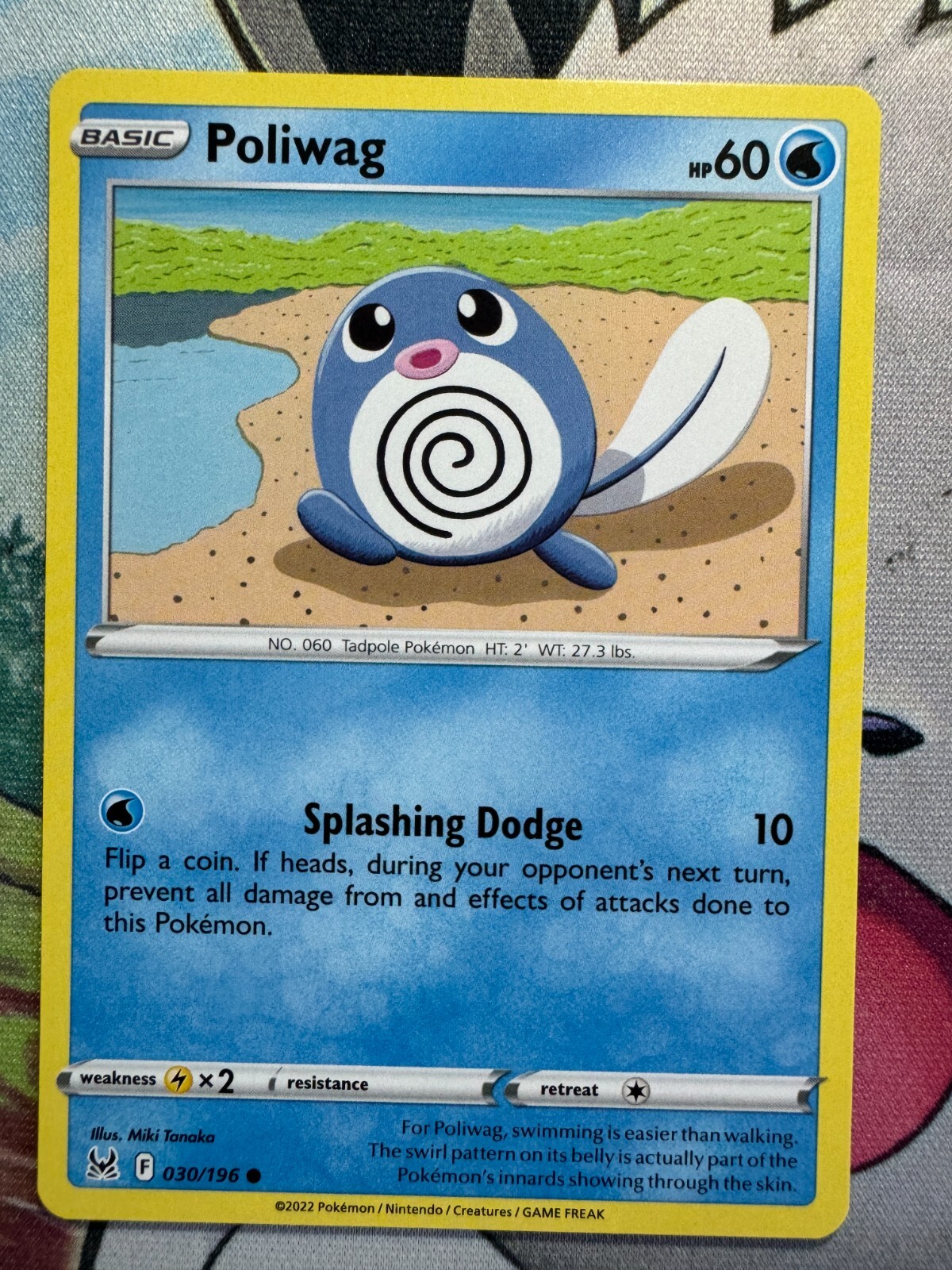 Poliwag Non Holo English Pokemon TCG BKI484