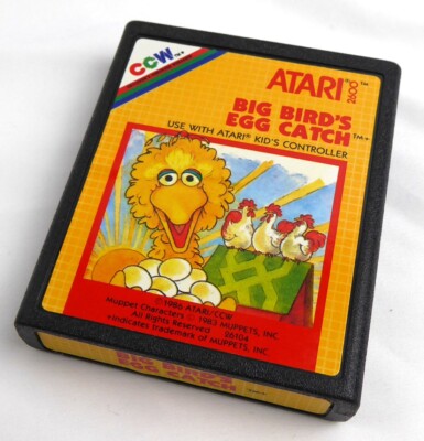 Atari 2600 Spiel NEU (ohne OVP) --BIG BIRD'S EGG CATCH (Atari) -- VCS