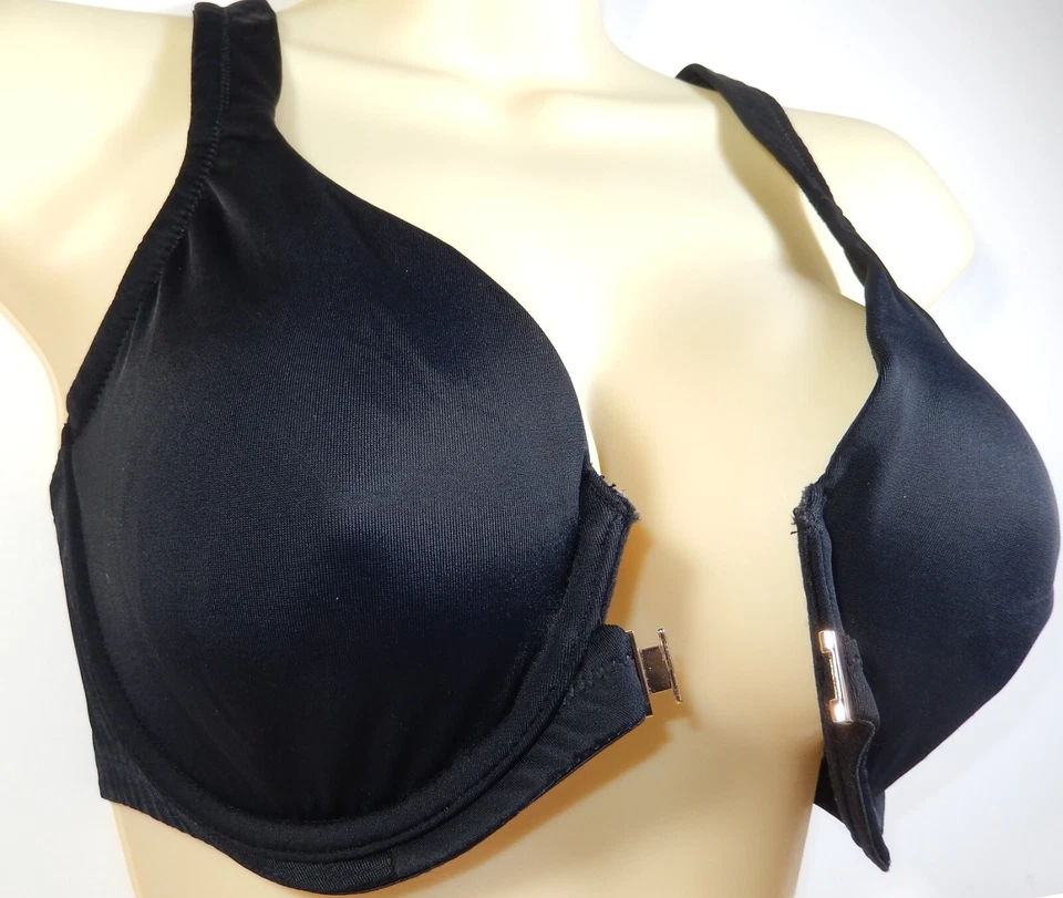 ❤️Sujetador La Isla W431B cierre frontal espalda deportiva sin costuras cobertura completa UW NUEVO SIN ETIQUETAS 36B Foto 4 de 4