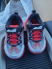 Avia Ignite AA50099TWBR BOYS MEDIUM Light Up Low Top Sneakers Shoes Sz US 5