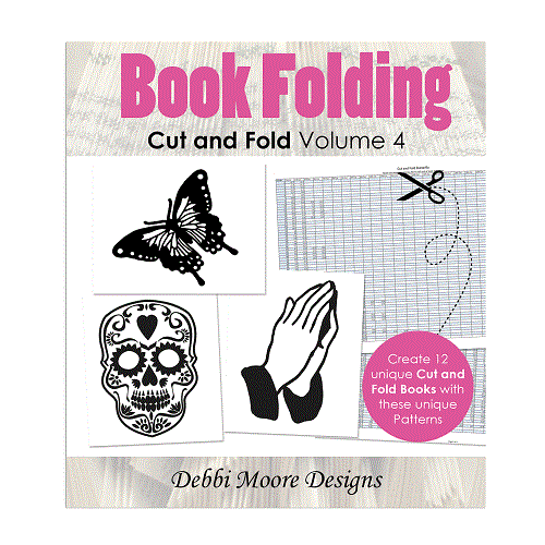 Debbi Moore Book Folding Cut & Fold Volume 4 CD Bride Groom Butterfly (326853) - Picture 2 of 3
