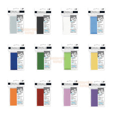 Ultra Pro Card Sleeves Small Deck Protectors | 60 Sleeves | 12 Colours