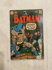 BATMAN #210 1969 DC Comics Neal Adams Catwoman cover / Stain On Cover & In Book