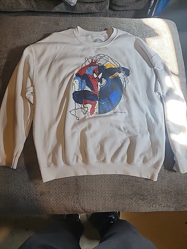Whitegold Industries Spiderman Crewneck Marvel XL Very Rare