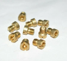 (10 Pk) Blank Drill To Size Carburetor 10-32 UNF Air Bleed Screw In Fits: Holley