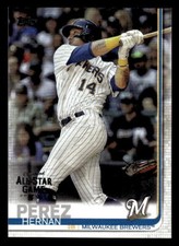 2019 Topps #617 Hernan Perez All-Star Game Foil Stamp Extra 35% Off 4+