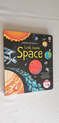 Look Inside Space Board book   Lift the flap, October 3, 2023 by Rob Lloyd Jones