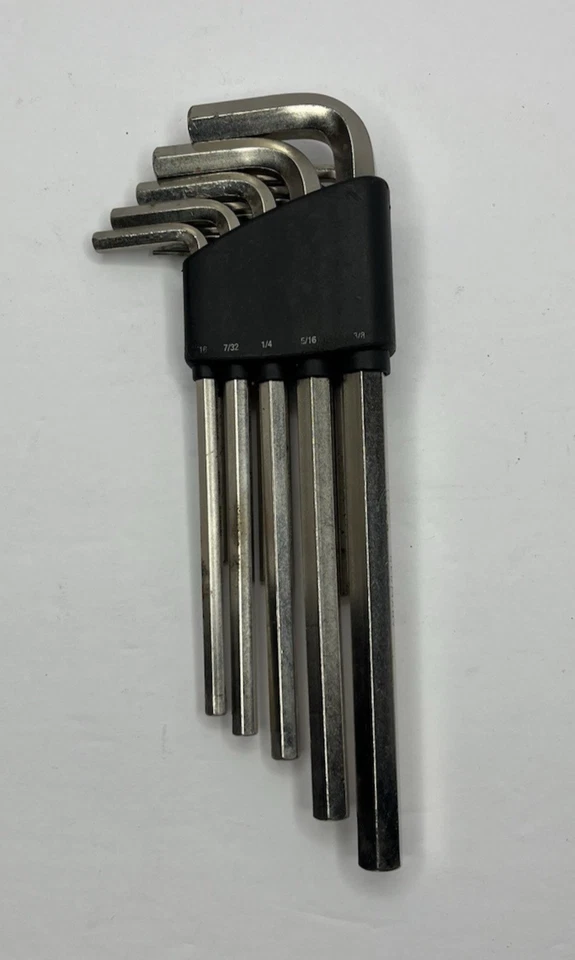 Wiha Tools SAE Allen Hex Wrench #35295 Set Nickel Plated 13pc Set Plastic Holder - Image 2 of 4