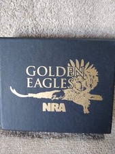 NRA Golden Eagles - National Rifle Assn. Gun Rights 2nd amendment Belt Buckle